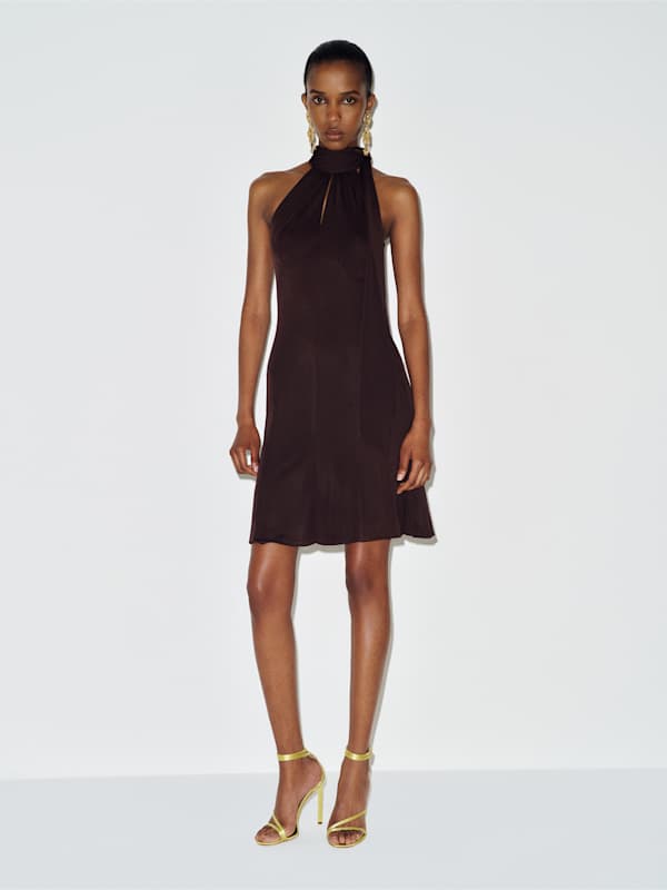 Vintage Gucci By Tom Ford Dress - Brown