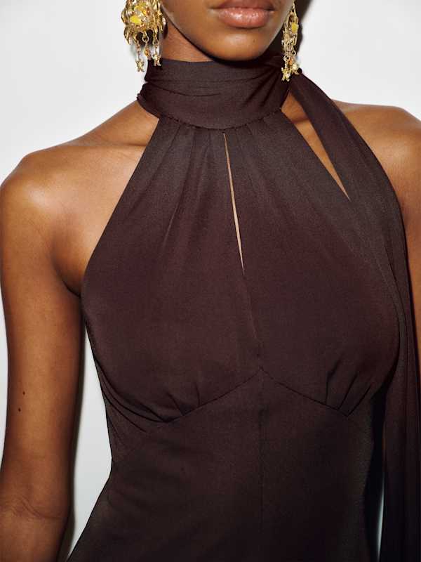 Vintage Gucci By Tom Ford Dress - Brown