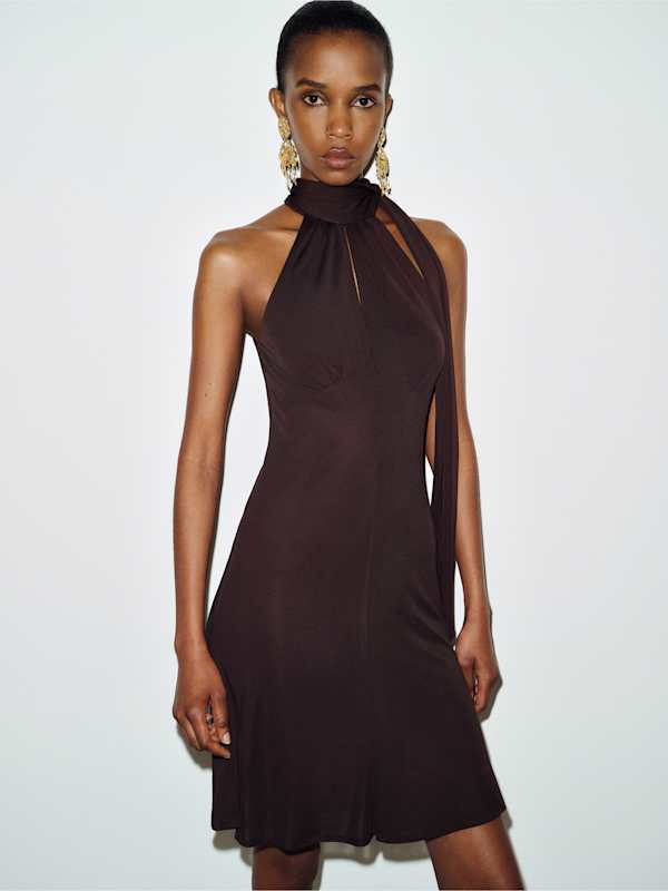 Vintage Gucci By Tom Ford Dress - Brown