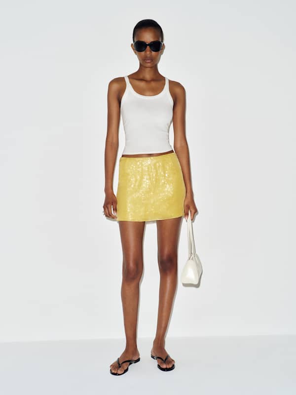 Vintage Ryma Skirt - Yellow