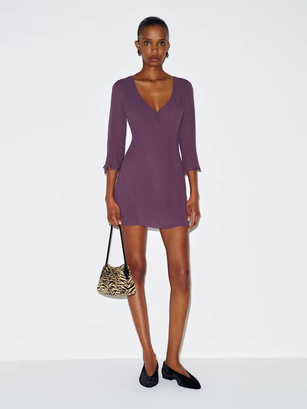 Gracey Dress - Crushed Violet