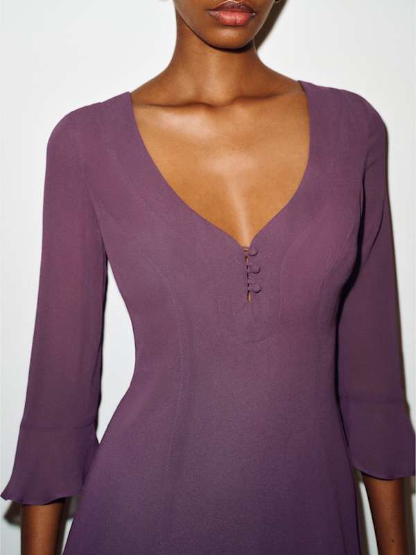 Gracey Dress - Crushed Violet