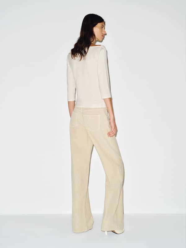 Giselle Knit Top - Fior Di Latte