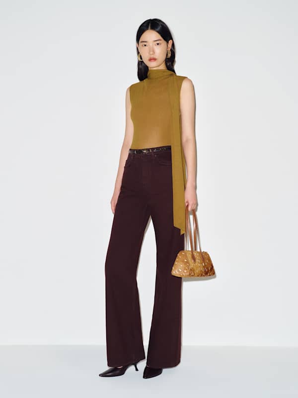 Alessandra Knit Top - Citrine
