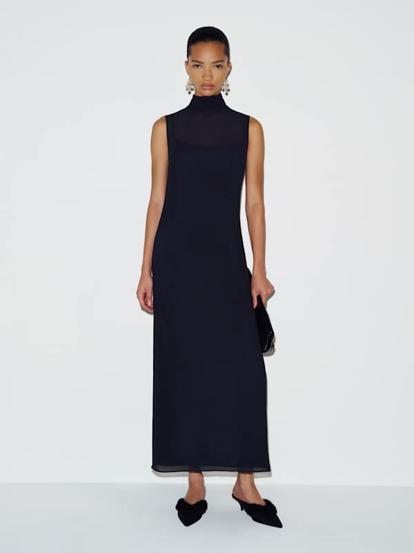 Sonata Dress - Navy