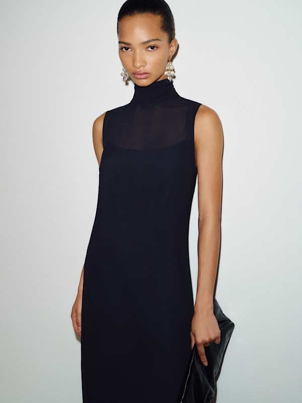 Sonata Dress - Navy