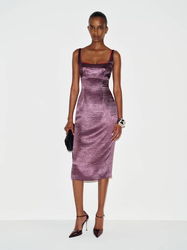 Rune Dress - Aubergine