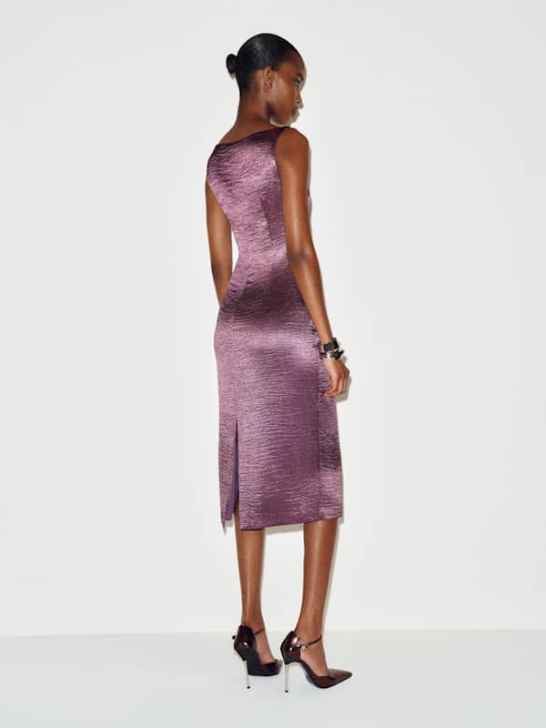 Rune Dress - Aubergine
