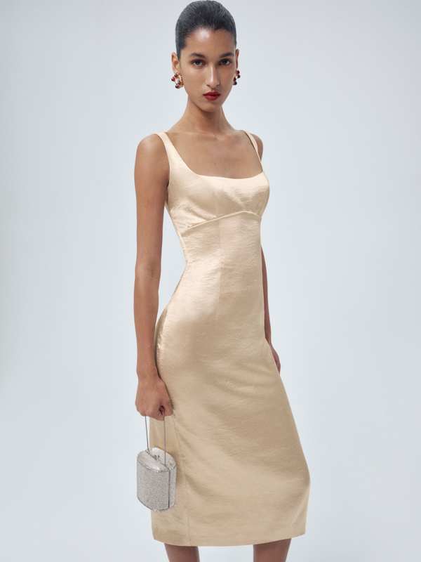 Rune Dress - Gold