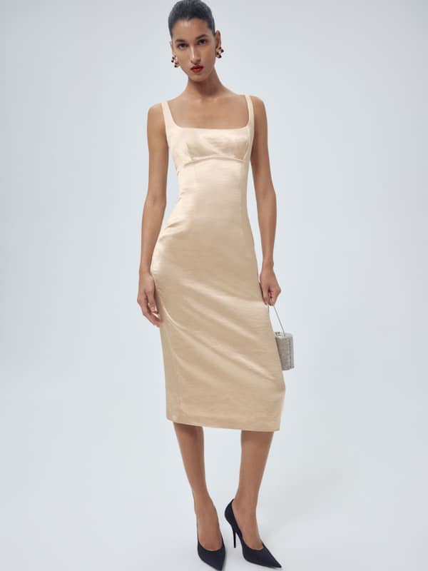 Rune Dress - Gold