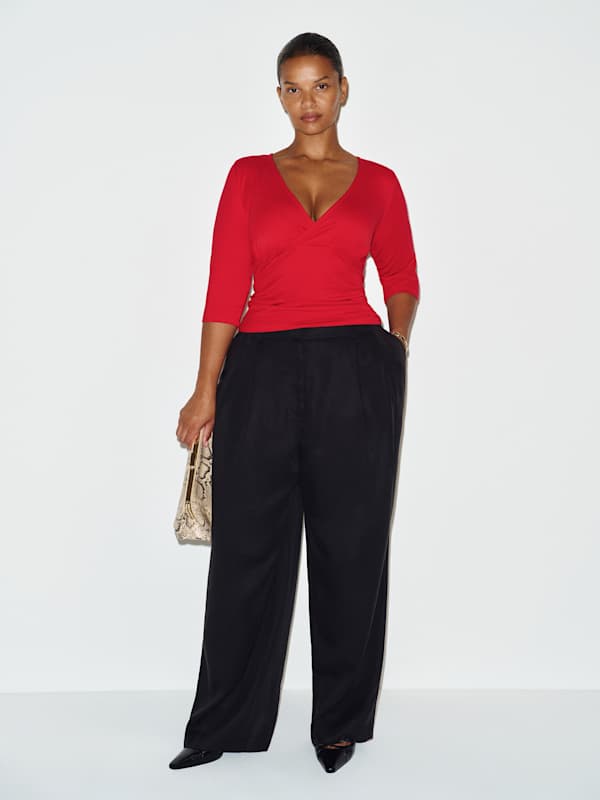 Frances Low Rise Relaxed Pant Es by Reformation