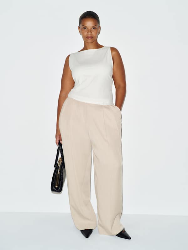 Frances Low Rise Relaxed Pant Es by Reformation
