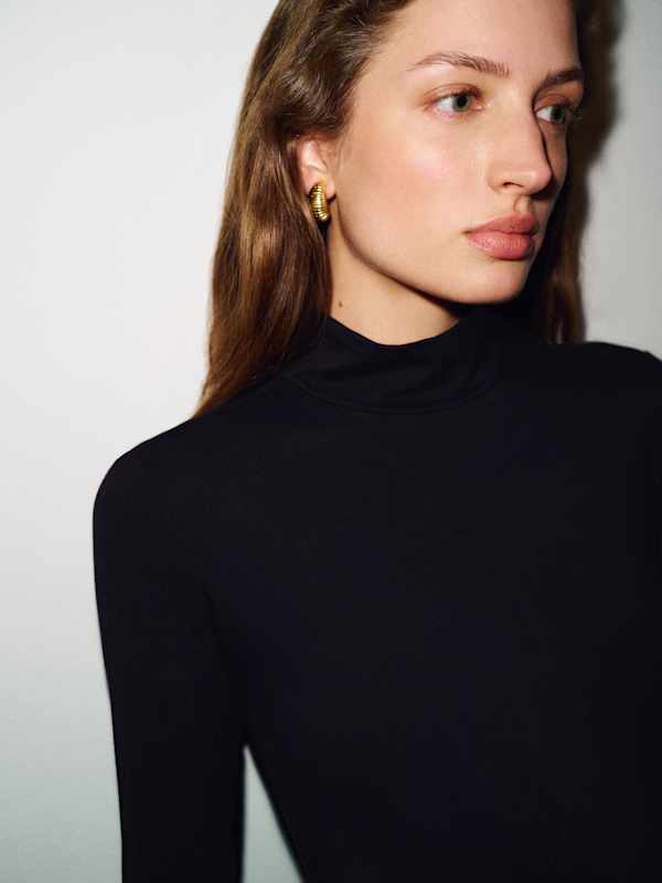Laurence Knit Dress - Black