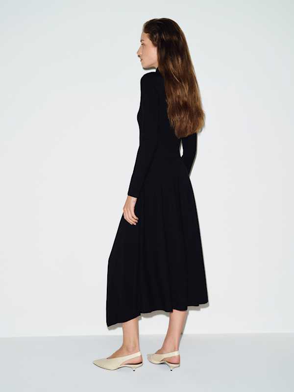 Laurence Knit Dress - Black
