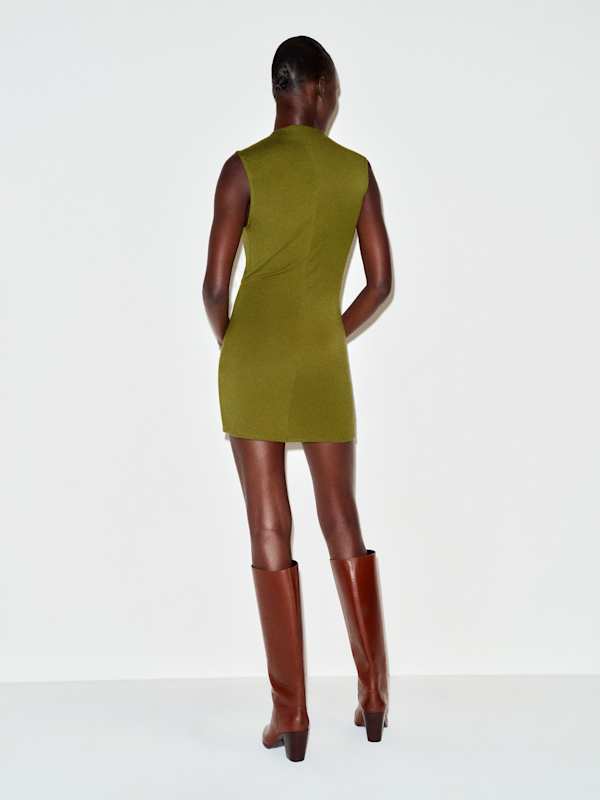 Amias Knit Dress - Pear