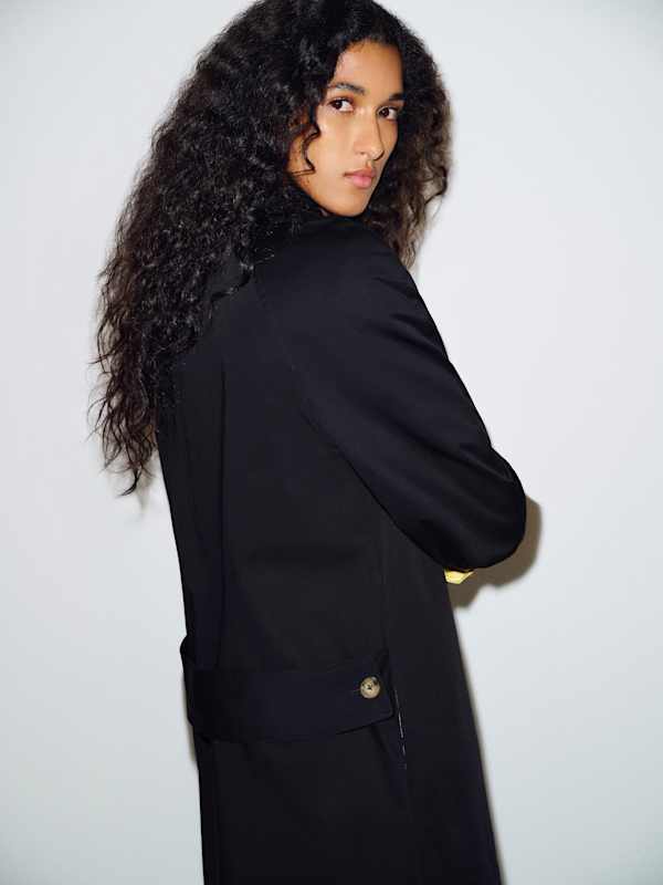 Cassie Trench - Black