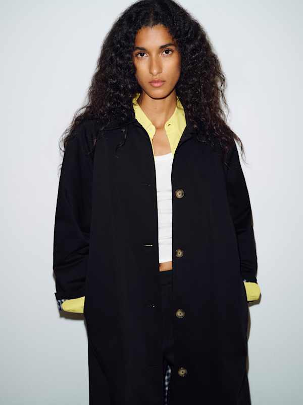 Cassie Trench - Black
