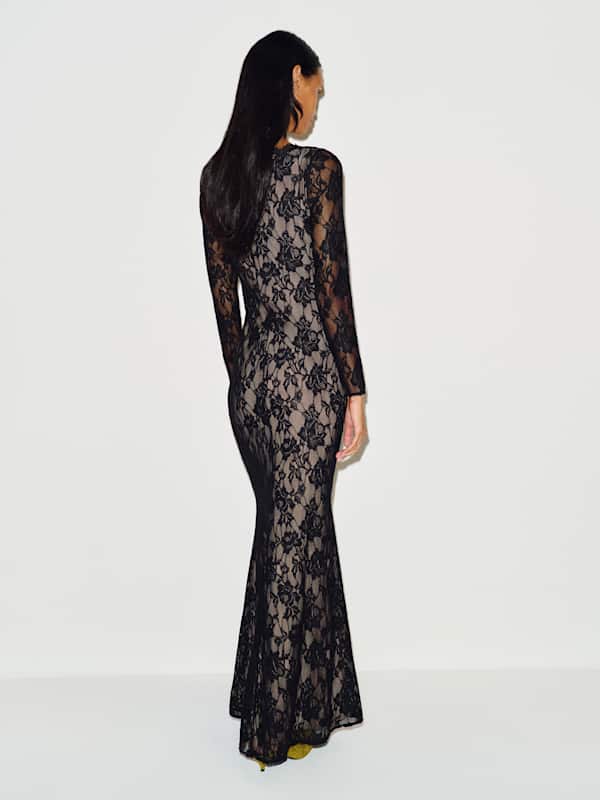 Sophia Knit Dress - Jet