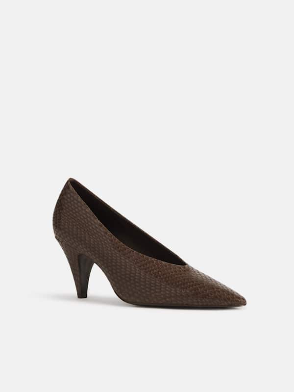 Calista High Pump - Espresso Snake