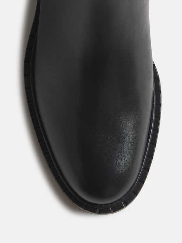 Nancy Ankle Boot - Black Leather