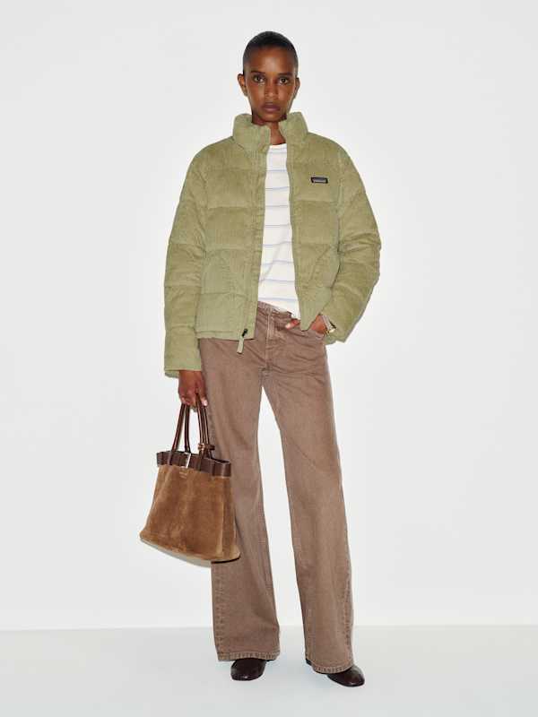 Patagonia W's Cord Fjord Jacket - Weathered Stone