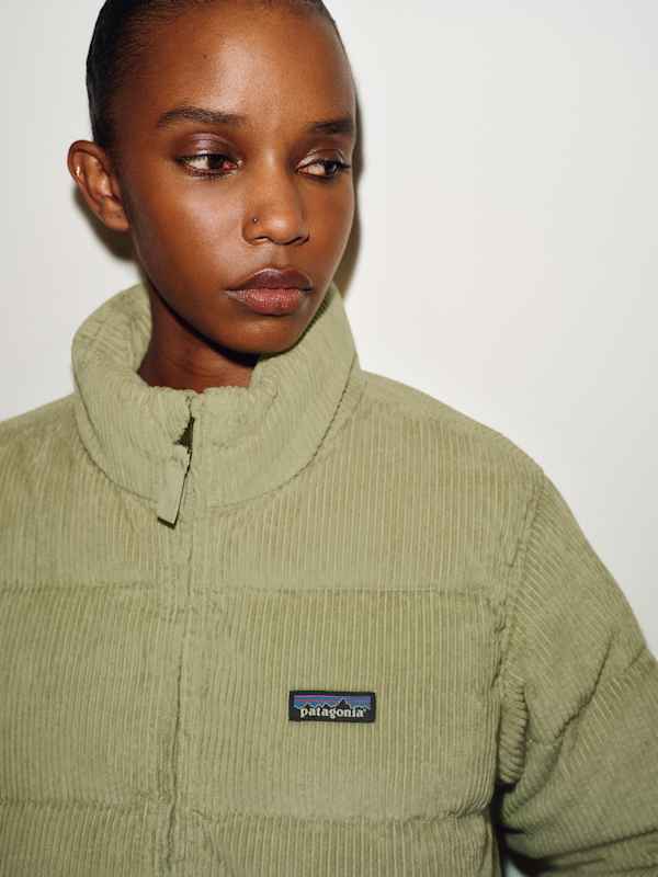 Patagonia W's Cord Fjord Jacket - Weathered Stone