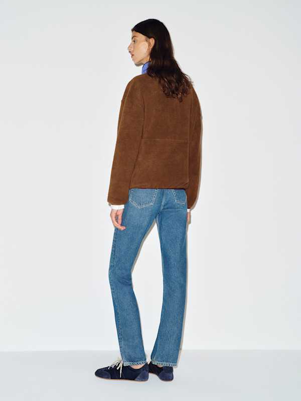 Patagonia W's Shearling Recrafted Marsupial - Beer Bottle Brown