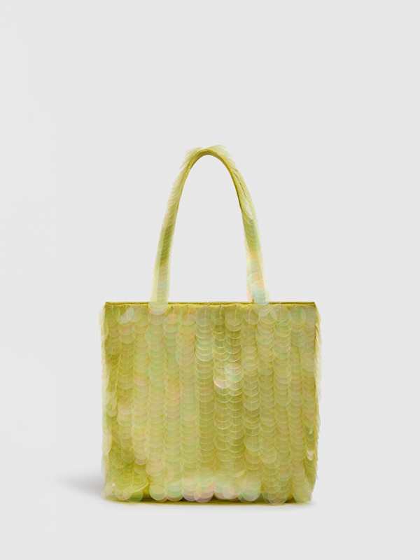 Shimsham Bag - Yellow Sequin