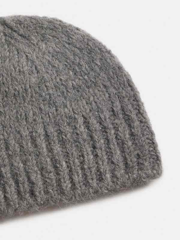 Cady Alpaca Beanie - Thunder