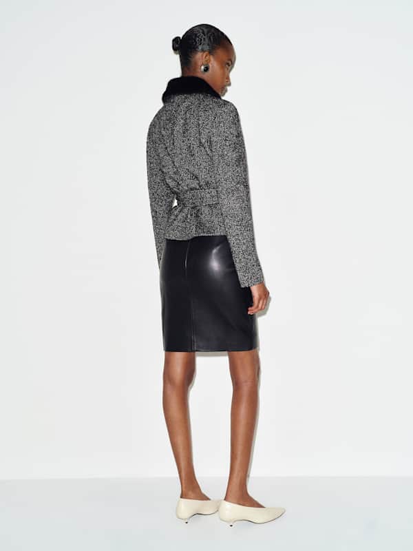 Nola Jacket - Black And White