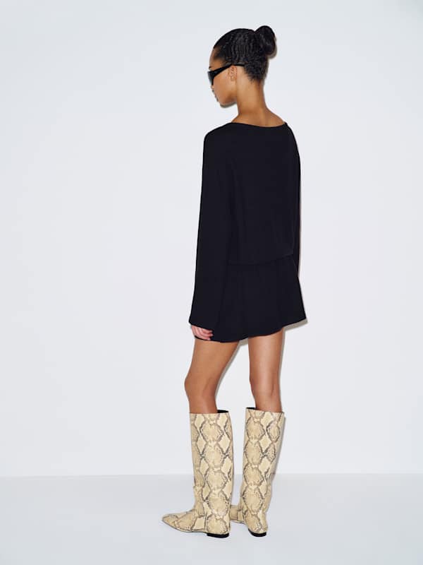 Emmie Knit Dress - Black