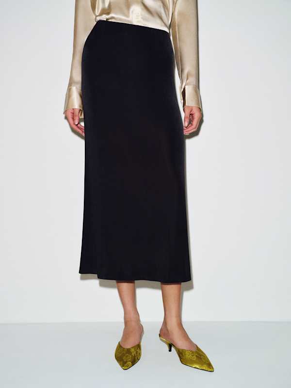 Luci Knit Skirt - Black