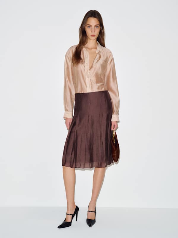 Antonia Skirt - Brown