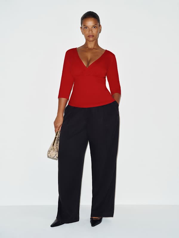 Aylani Knit Top Es by Reformation