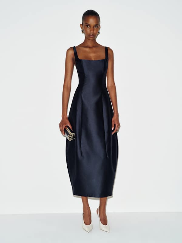 Racquel Dress - Navy