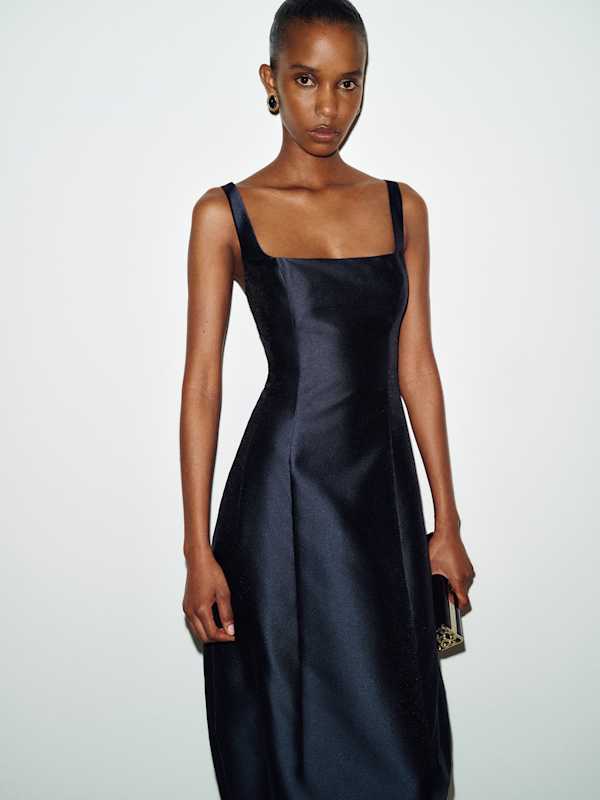 Racquel Dress - Navy