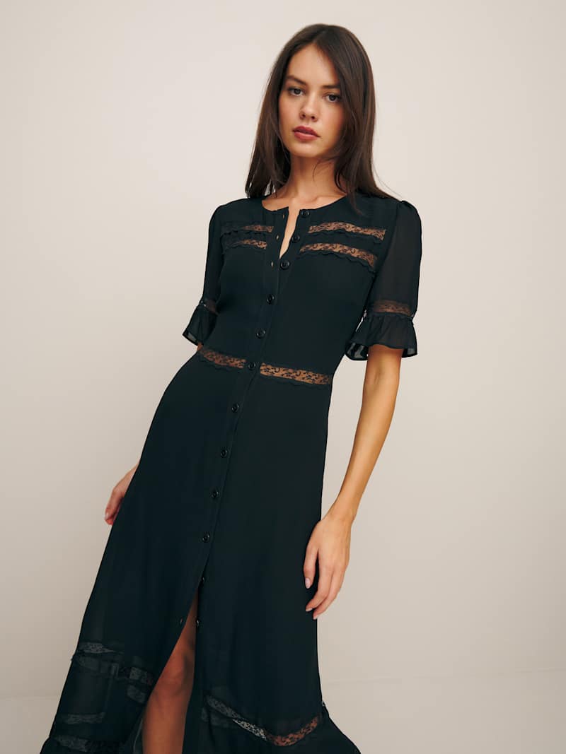 Woodson Dress Reformation – robe, coloris Black – vue 2