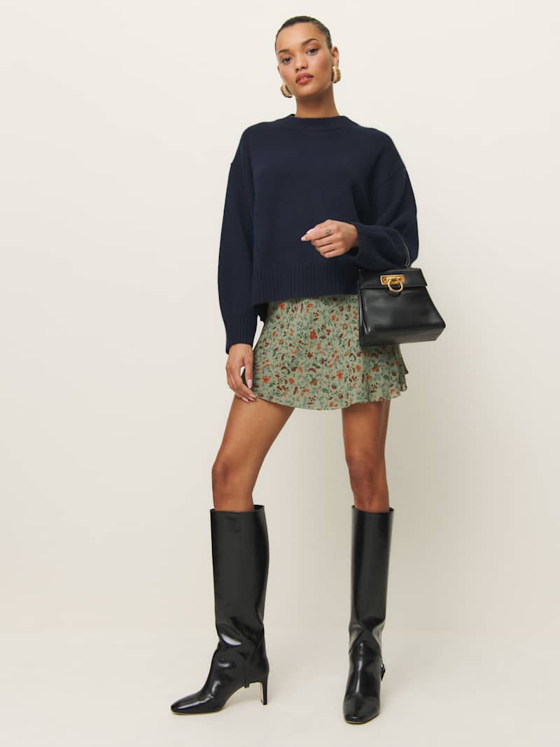 Brandy Skirt Reformation – jupe, coloris Ponderosa – vue 4