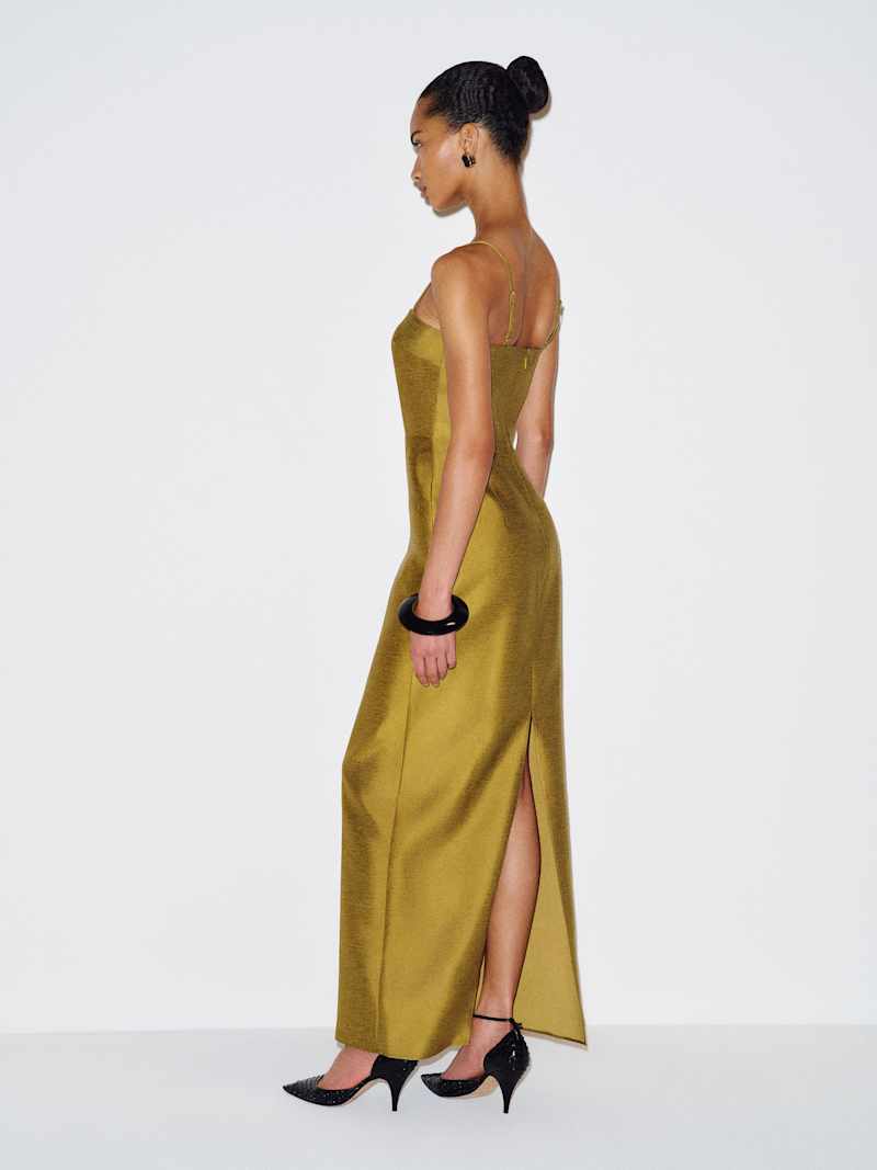 Frankie Dress Reformation – robe, coloris Citrine – vue 4