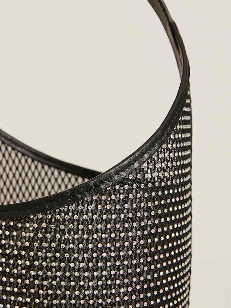 Small Mesh Silvana Bucket Bag