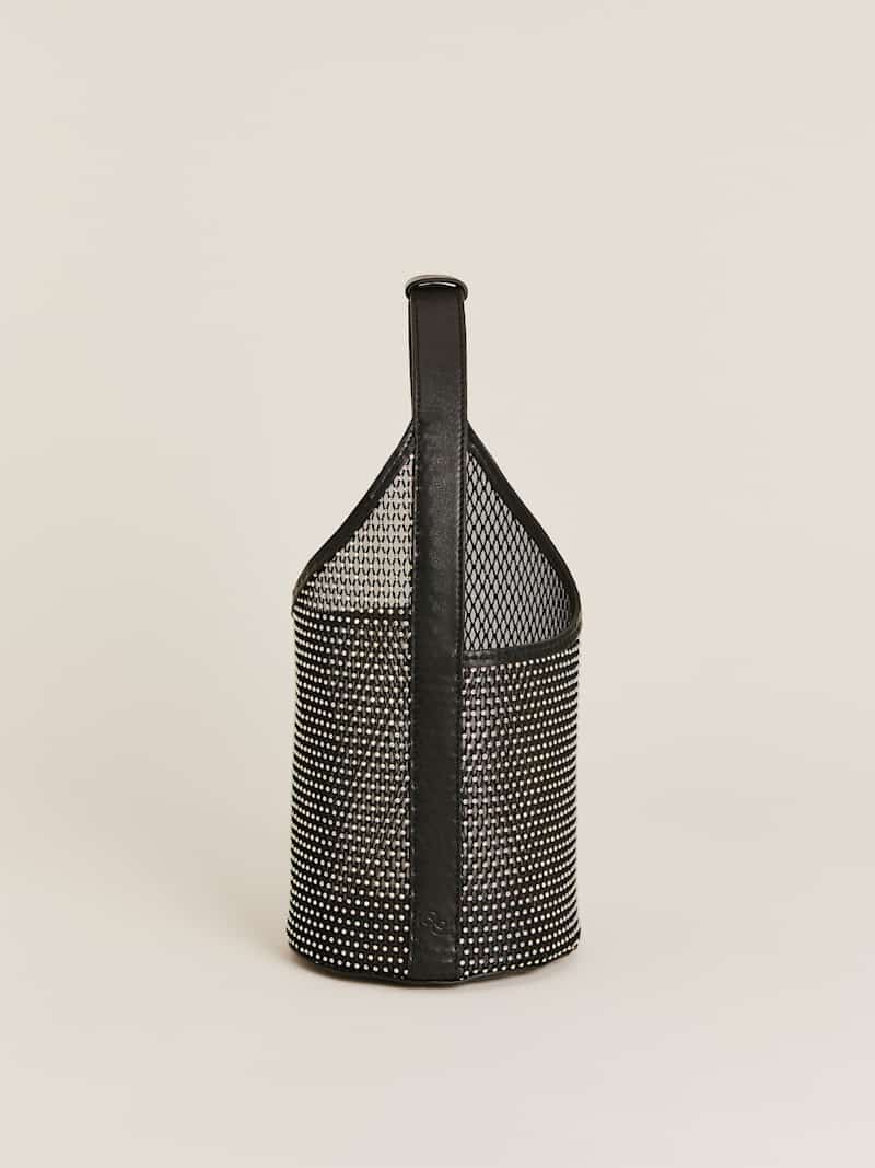 Small Mesh Silvana Bucket Bag