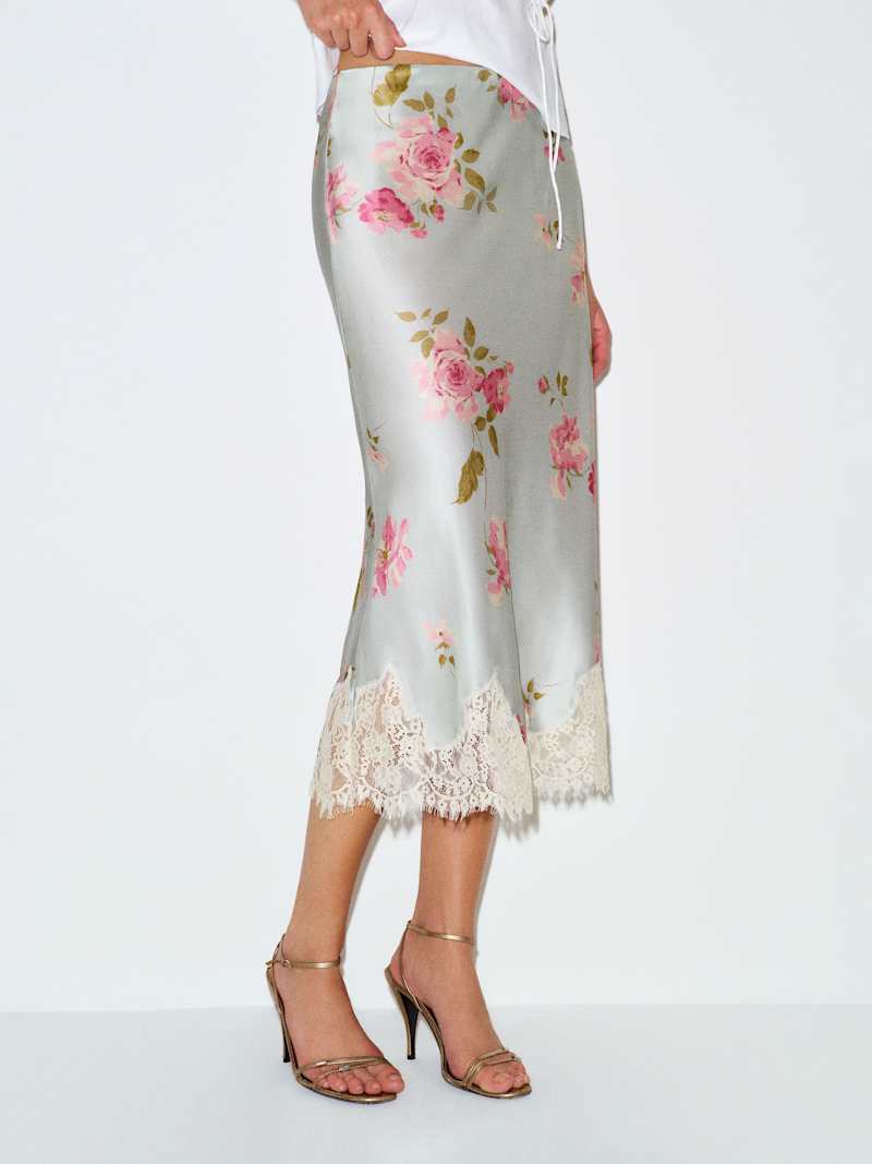 Carolina Silk Skirt