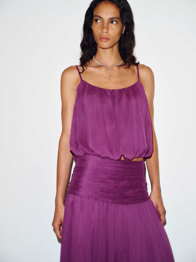 Astrid Two Piece Reformation – ensemble deux pièces, coloris Purple – vue 2