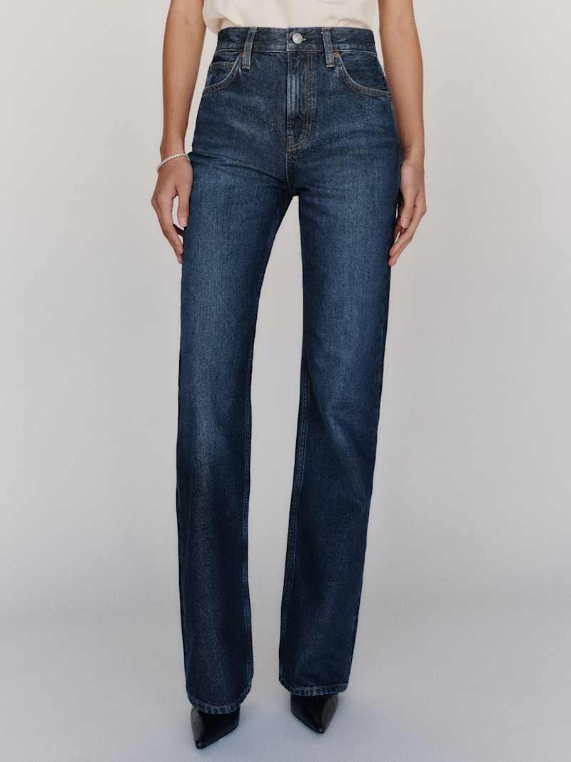 Loli High Rise Bootcut Jeans Reformation – jean bootcut taille haute, coloris Vintage Melville – vue 3