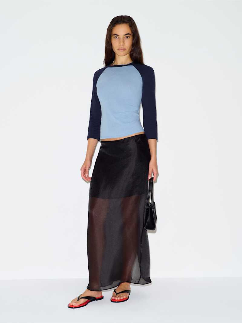 Noelle Tee Reformation – t-shirt, coloris Skyline With Midnight