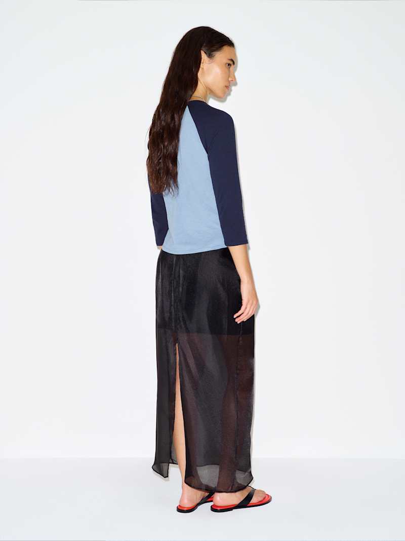 Noelle Tee Reformation – t-shirt, coloris Skyline With Midnight – vue 4
