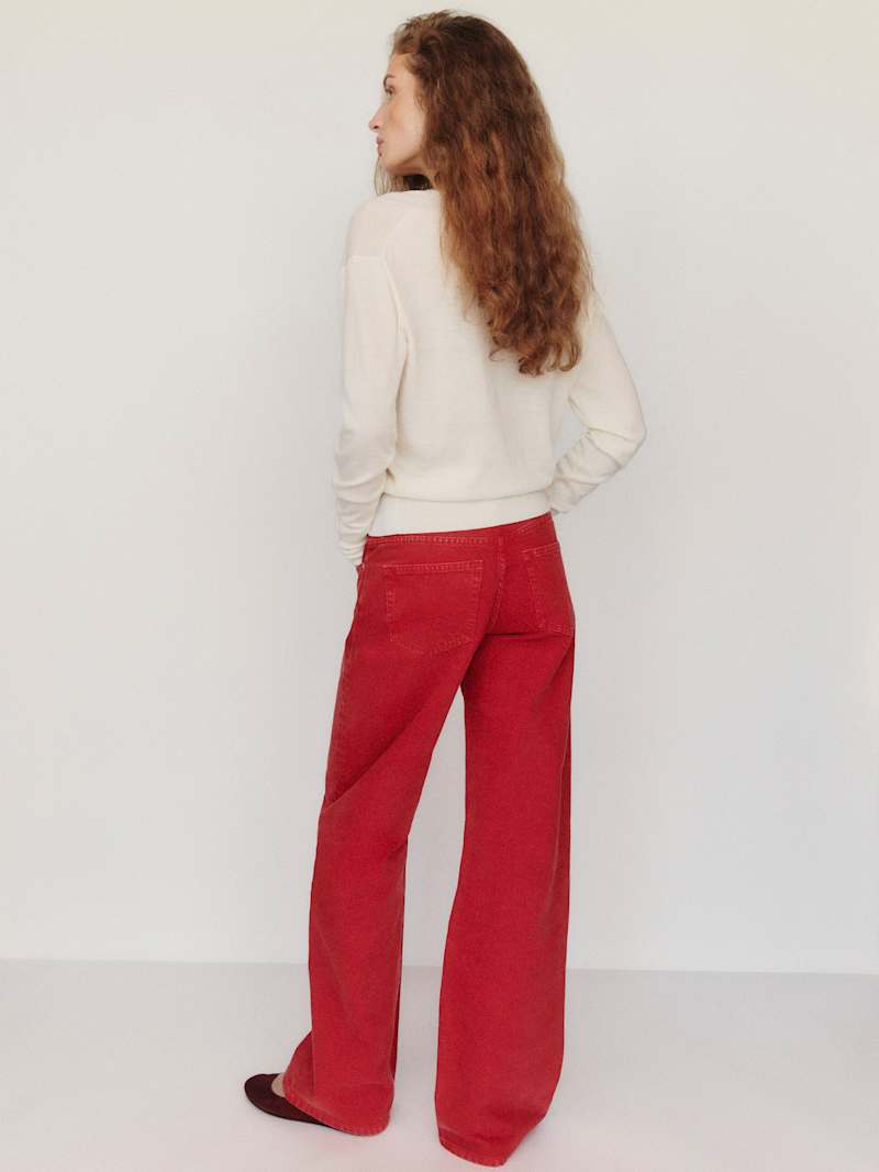 Micah V-Neck Sweater Top