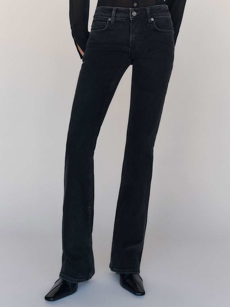 Noah Super Stretch Low Rise Bootcut Jeans Reformation – jean bootcut taille basse, coloris Volta – vue 2