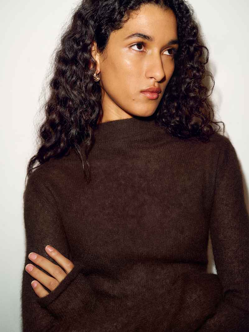 Mirelle Sweater Reformation – pull, coloris Mole – vue 3