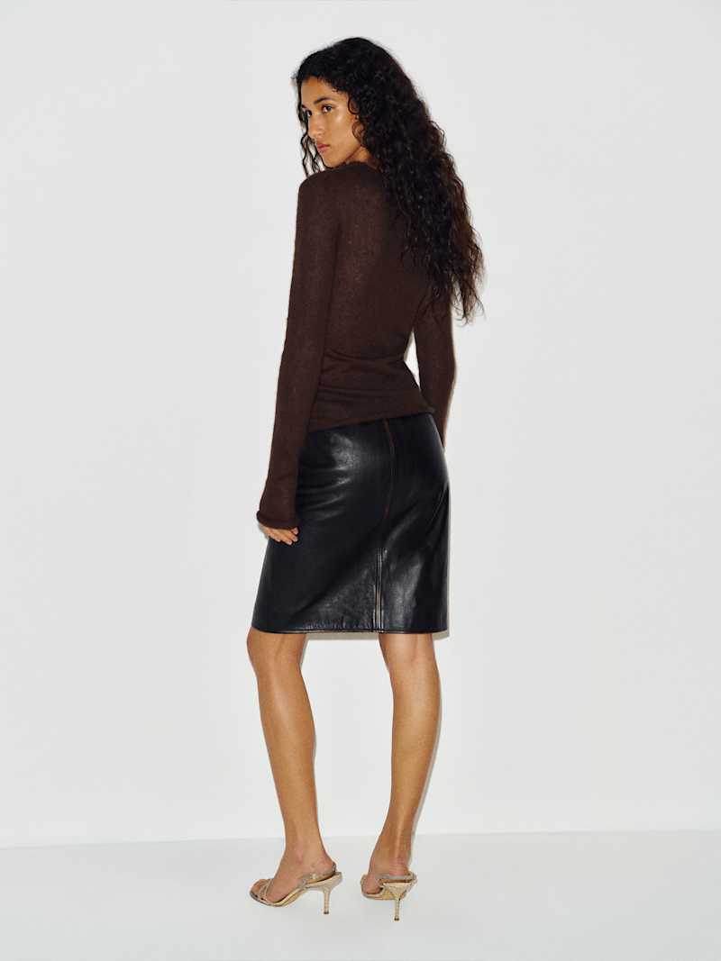 Mirelle Sweater Reformation – pull, coloris Mole – vue 6
